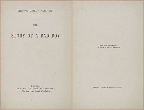 E628 - The Story of a Bad Boy - 1869 - 3609-3610
