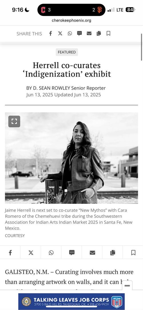 Jaime Herrell, Sante Fe artist that Jessie Hinckley knows