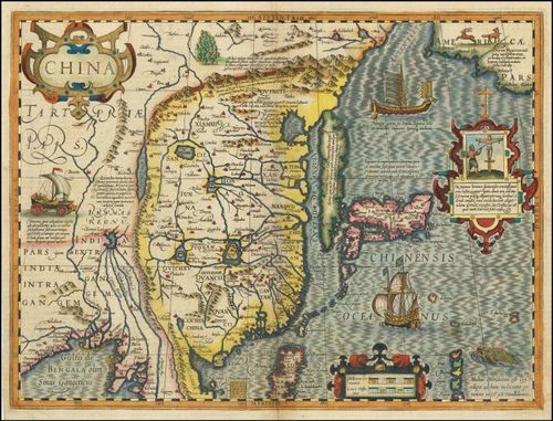 China - Hondius - 1606
