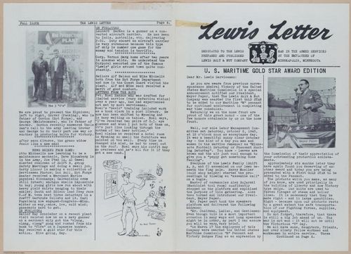 E687 - Lewis Scrapbook #3 - E675 - p62 - i5444 - 5447