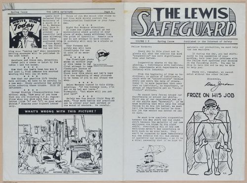 E687 - Lewis Scrapbook #3 - E675 - p62 - i5458 - 5461