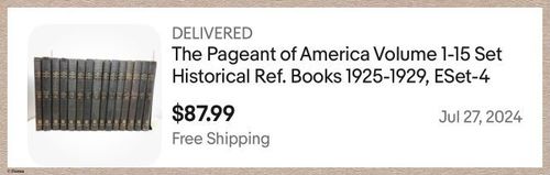 E697 - The Pageant of America, Vol 2 - 1925 - 1750008905