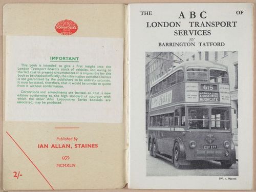 E702 - ABC of London Transport - i7403