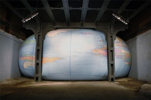 Map Art by David Byrne…yes, Talking Heads David Byrne DUPLICATED