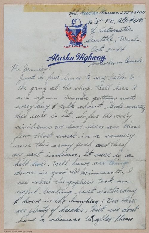 &nbsp;E708 - Lewis Scrapbook #4 - ip27 - 8075
