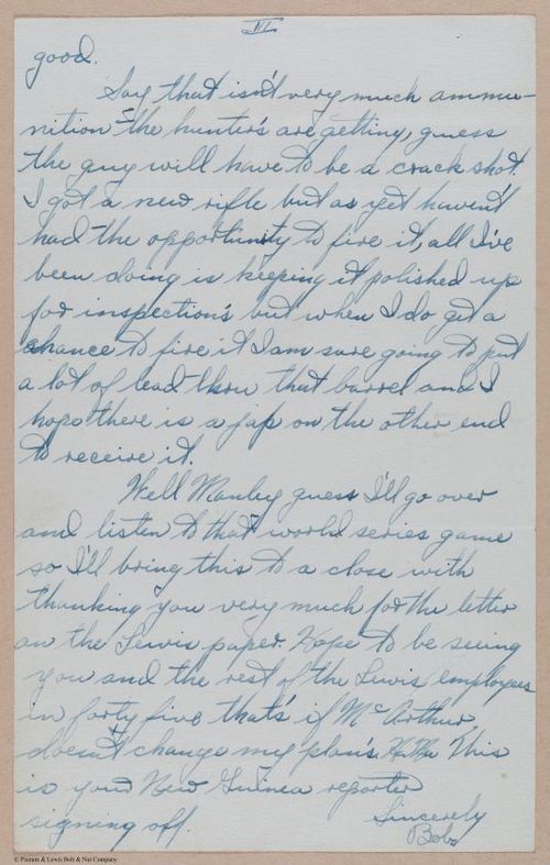 &nbsp;E708 - Lewis Scrapbook #4 - ip27 - 8081