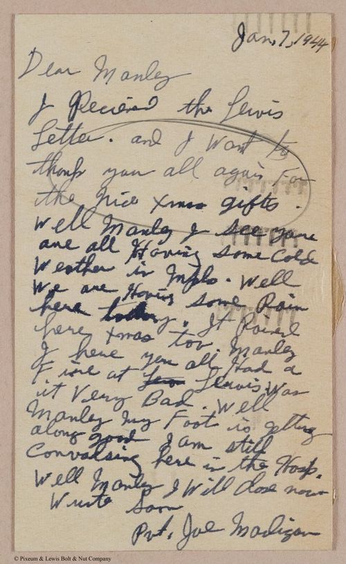 &nbsp;E708 - Lewis Scrapbook #4 - ip28 - 8096
