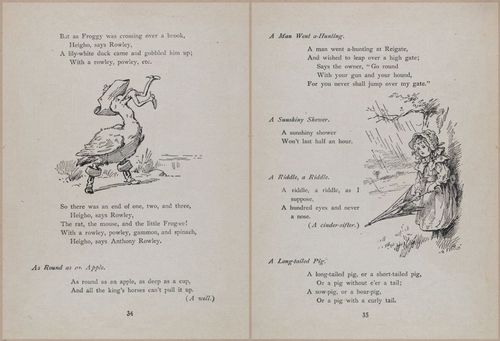 E704 - Mother Goose Nursery Rhymes - 7566-7567