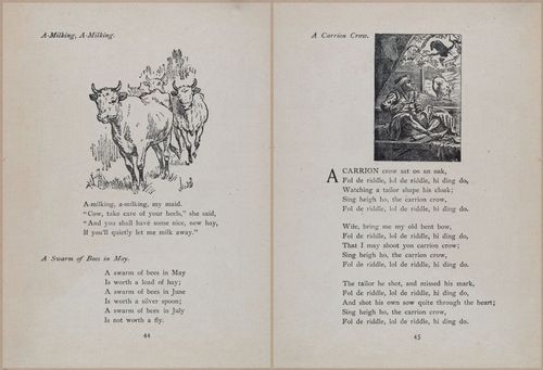 E704 - Mother Goose Nursery Rhymes - 7576-7577