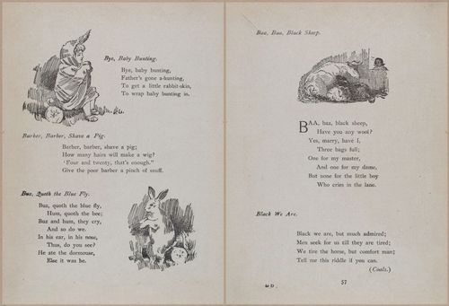 E704 - Mother Goose Nursery Rhymes - 7588-7589