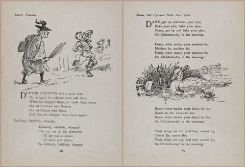 E704 - Mother Goose Nursery Rhymes - 7600-7601