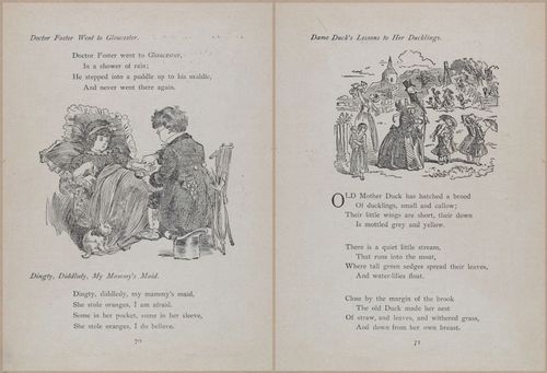 E704 - Mother Goose Nursery Rhymes - 7602-7603