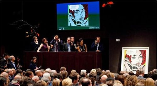 Lichtenstein at Auction