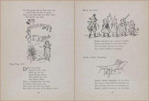 E704 - Mother Goose Nursery Rhymes - 7606-7607
