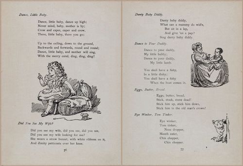 E704 - Mother Goose Nursery Rhymes - 7608-7609