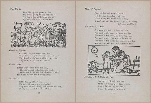 E704 - Mother Goose Nursery Rhymes - 7610-7611