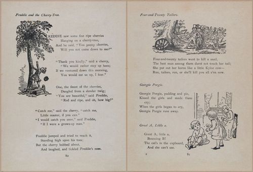 E704 - Mother Goose Nursery Rhymes - 7612-7615