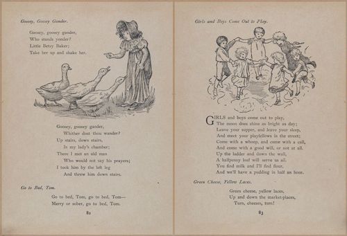 E704 - Mother Goose Nursery Rhymes - 7616-7617