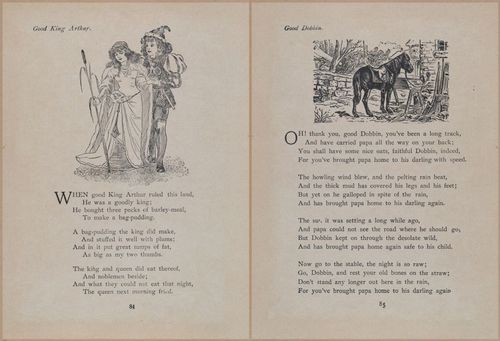 E704 - Mother Goose Nursery Rhymes - 7618-7619