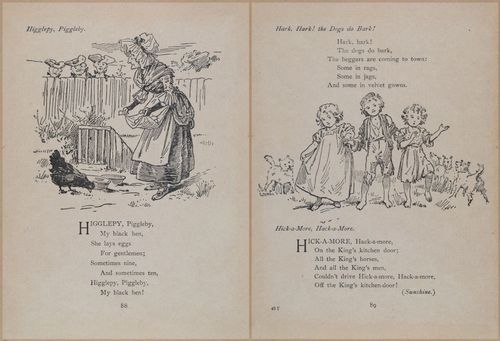 E704 - Mother Goose Nursery Rhymes - 7622-7623