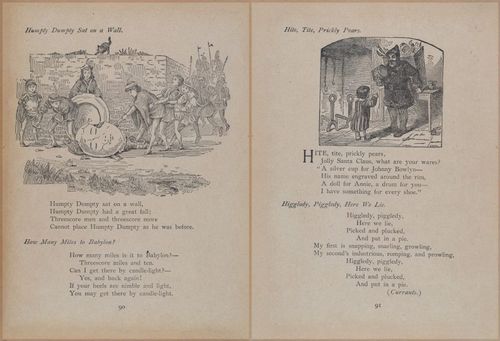 E704 - Mother Goose Nursery Rhymes - 7624-7625