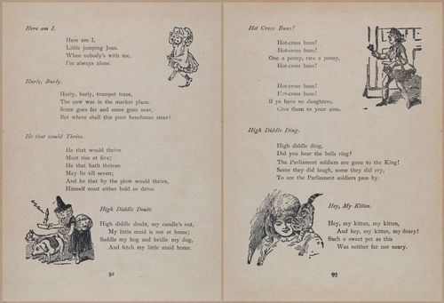 E704 - Mother Goose Nursery Rhymes - 7626-7627
