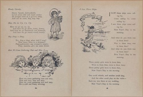 E704 - Mother Goose Nursery Rhymes - 7628-7629