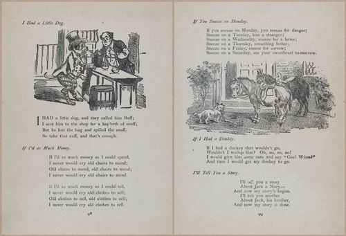 E704 - Mother Goose Nursery Rhymes - 7632-7633