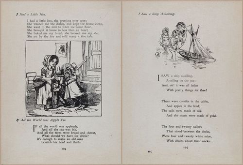 E704 - Mother Goose Nursery Rhymes - 7638-7639