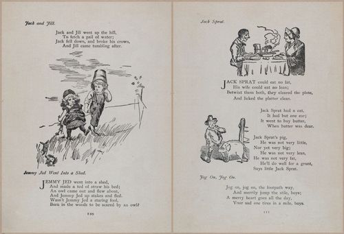 E704 - Mother Goose Nursery Rhymes - 7645-7646