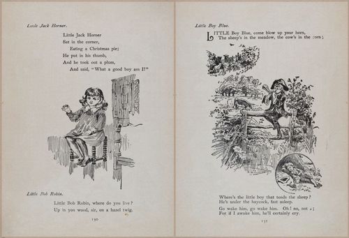 E704 - Mother Goose Nursery Rhymes - 7665-7666