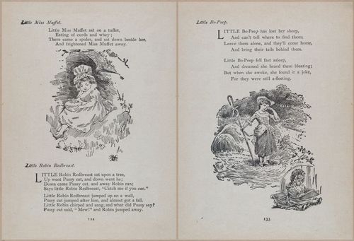 E704 - Mother Goose Nursery Rhymes - 7667-7668