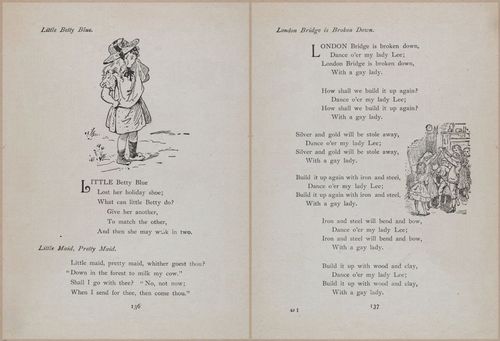 E704 - Mother Goose Nursery Rhymes - 7671-7672