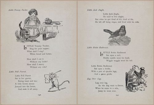 E704 - Mother Goose Nursery Rhymes - 7675-7676