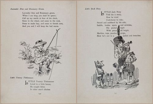 E704 - Mother Goose Nursery Rhymes - 7677-7678
