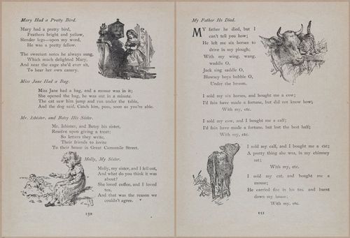 E704 - Mother Goose Nursery Rhymes - 7685-7686