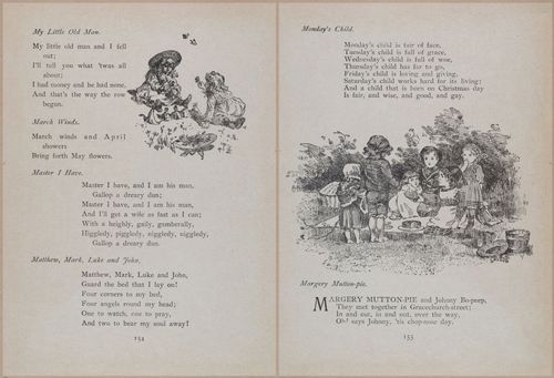 E704 - Mother Goose Nursery Rhymes - 7689-7690