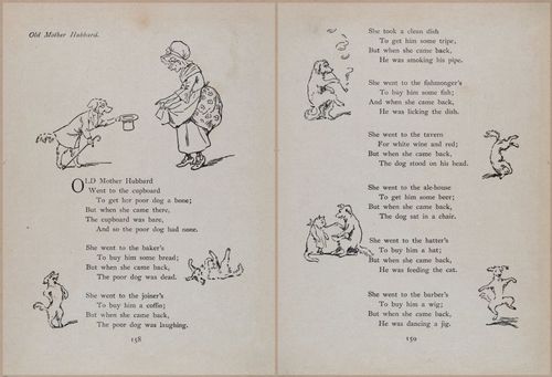 E704 - Mother Goose Nursery Rhymes - 7693-7694