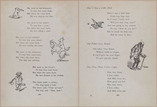 E704 - Mother Goose Nursery Rhymes - 7695-7697