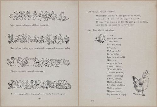 E704 - Mother Goose Nursery Rhymes - 7704-7705