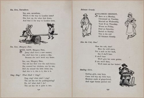 E704 - Mother Goose Nursery Rhymes - 7726-7727