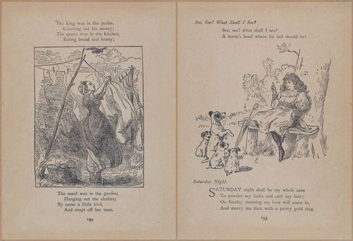 E704 - Mother Goose Nursery Rhymes - 7730-7731