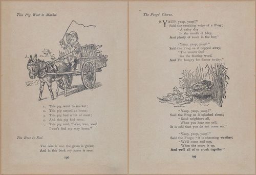 E704 - Mother Goose Nursery Rhymes - 7732-7733