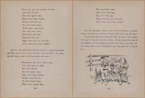 E704 - Mother Goose Nursery Rhymes - 8216-8217