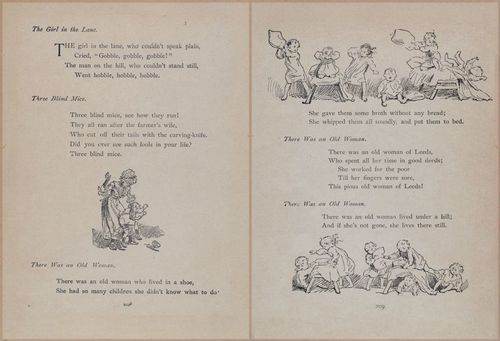 E704 - Mother Goose Nursery Rhymes - 8220-8221
