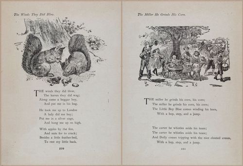 E704 - Mother Goose Nursery Rhymes - 8222-8223