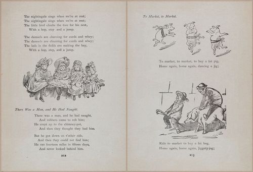 E704 - Mother Goose Nursery Rhymes - 8224-8225