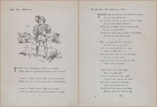 E704 - Mother Goose Nursery Rhymes - 8236-8237