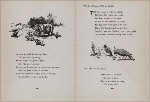 E704 - Mother Goose Nursery Rhymes - 8238-8239