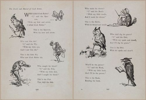 E704 - Mother Goose Nursery Rhymes - 8252-8254